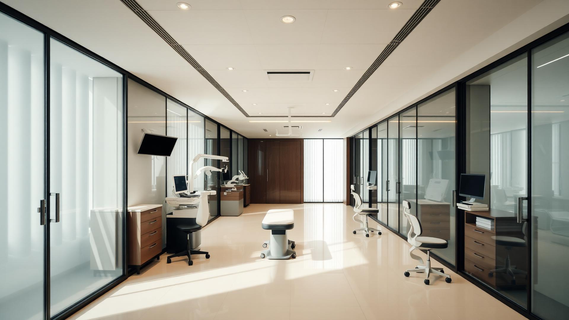 Interior da clínica COE